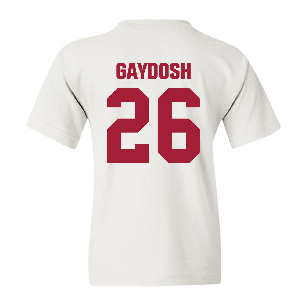 Indiana - NCAA Men's Soccer : Drew Gaydosh - Classic Shersey Youth T-Shirt-1