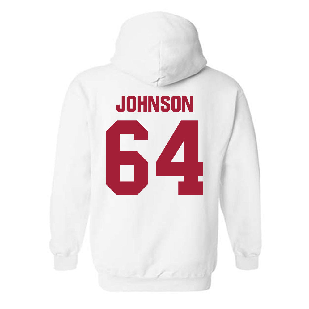 Indiana - NCAA Football : Chance Johnson - Classic Shersey Hooded Sweatshirt-1
