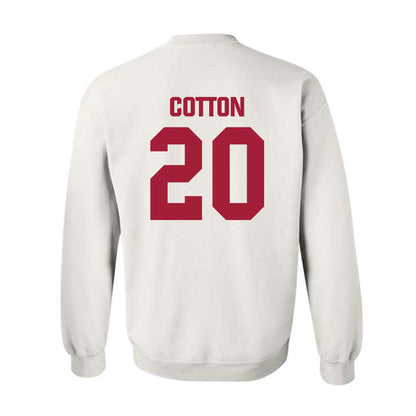 Indiana - NCAA Baseball : Logan Cotton - Classic Shersey Crewneck Sweatshirt-1