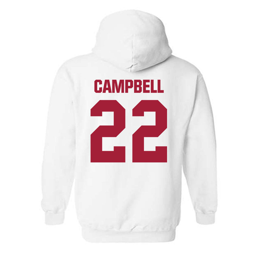 Indiana - NCAA Football : Jayreon Campbell - Classic Shersey Hooded Sweatshirt-1