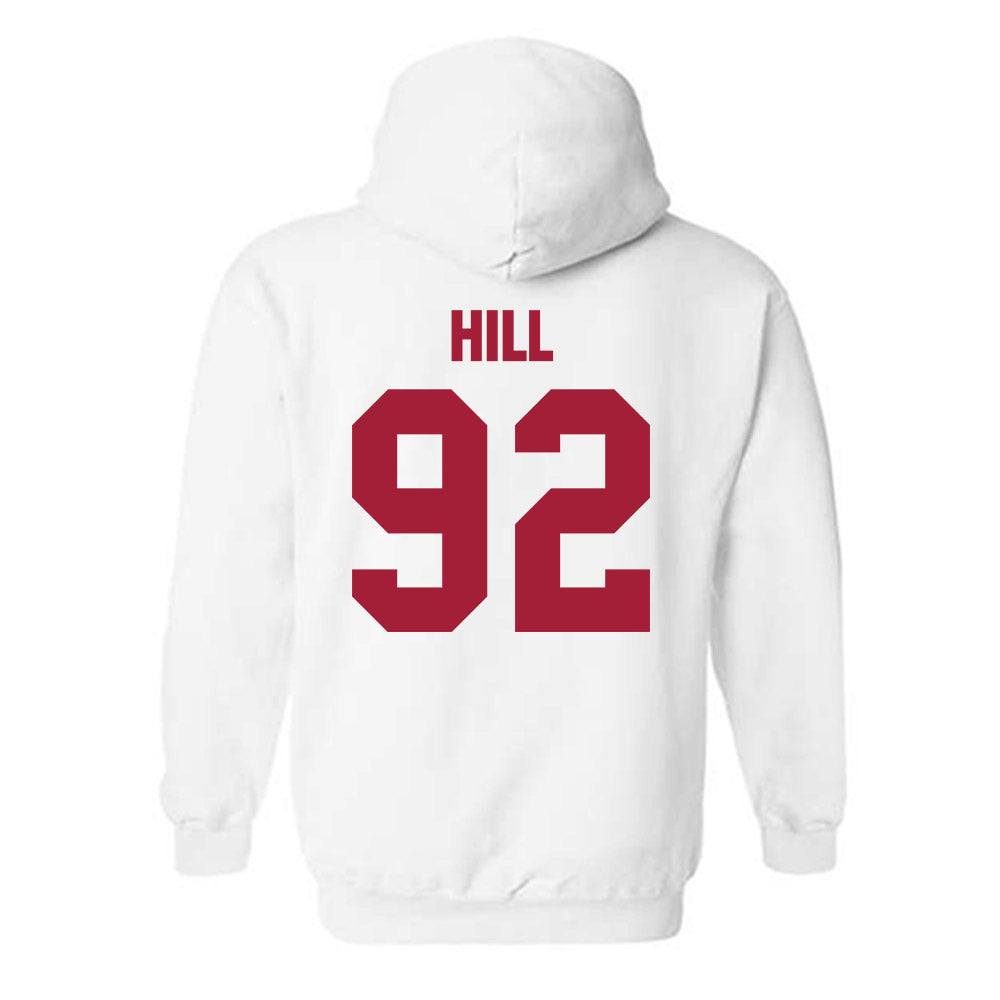 Indiana - NCAA Football : Gabe Hill - Classic Shersey Hooded Sweatshirt-1