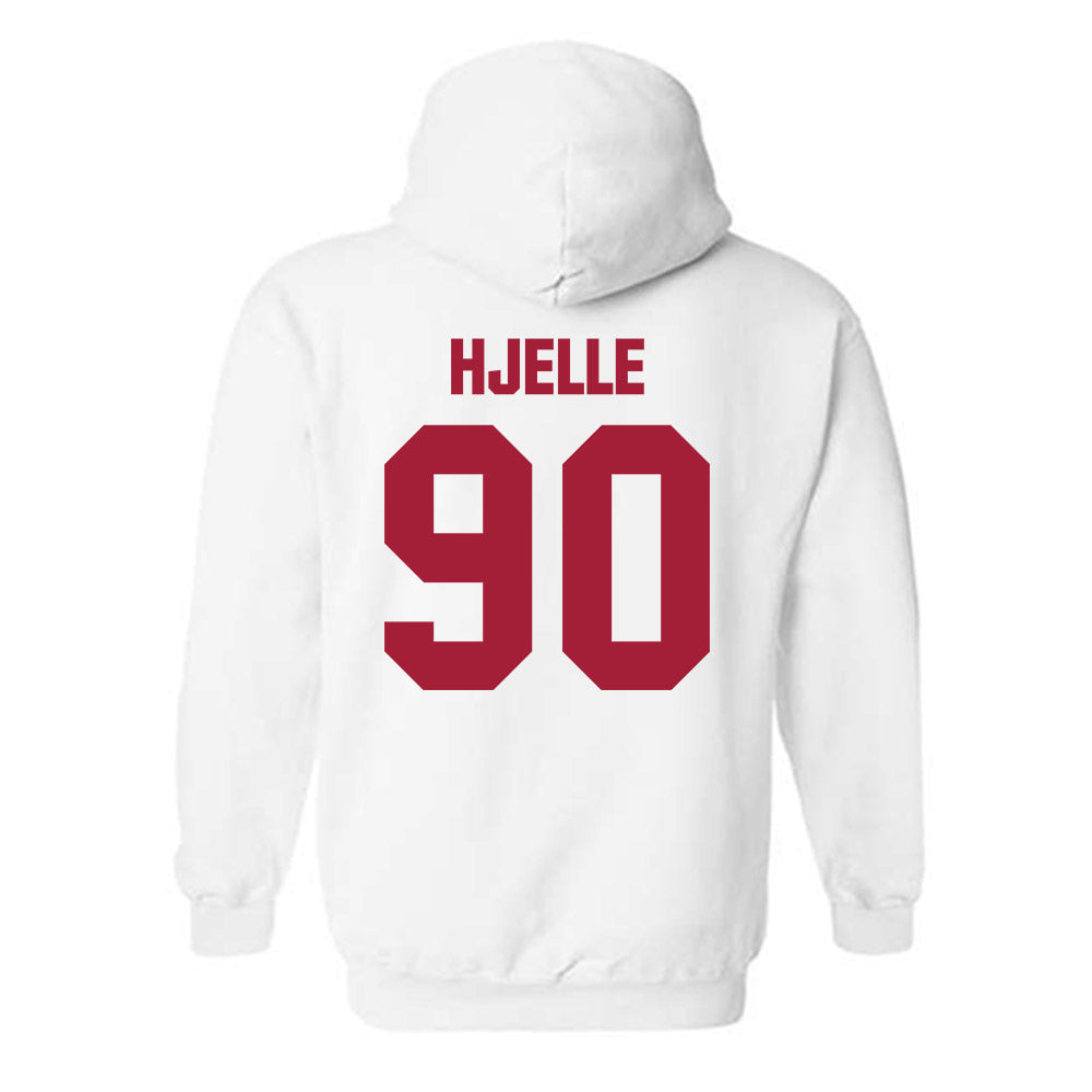 Indiana - NCAA Football : Joe Hjelle - Classic Shersey Hooded Sweatshirt-1