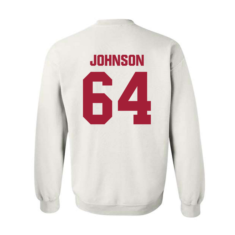 Indiana - NCAA Football : Chance Johnson - Classic Shersey Crewneck Sweatshirt-1