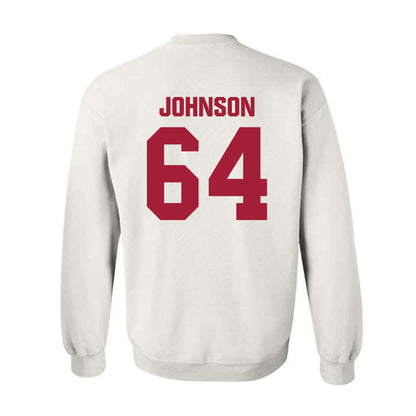 Indiana - NCAA Football : Chance Johnson - Classic Shersey Crewneck Sweatshirt-1