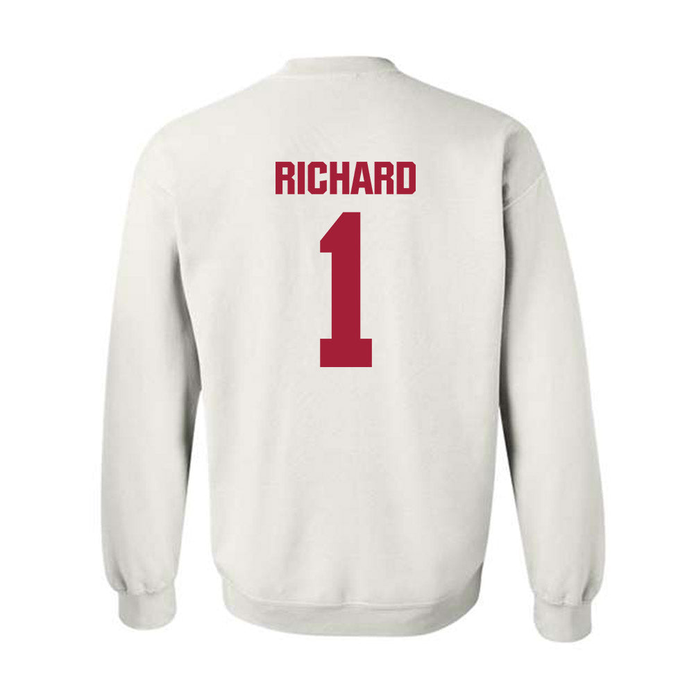 Indiana - NCAA Football : Turbo Richard - Classic Shersey Crewneck Sweatshirt-1