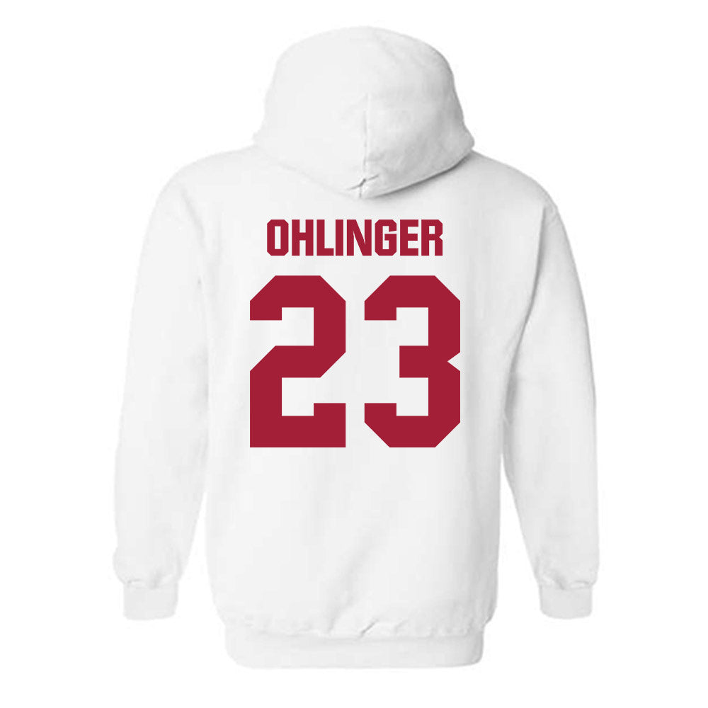 Indiana - NCAA Football : Henry Ohlinger - Classic Shersey Hooded Sweatshirt-1