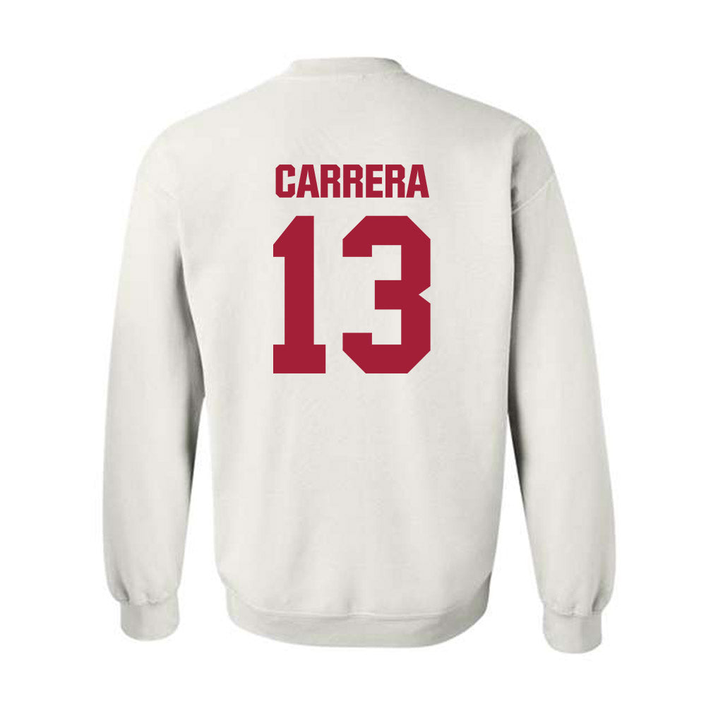 Indiana - NCAA Baseball : Xavier Carrera - Classic Shersey Crewneck Sweatshirt-1