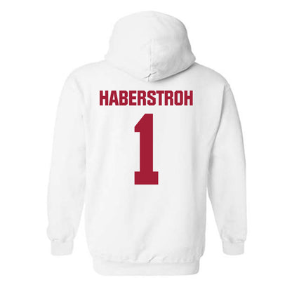 Indiana - NCAA Softball : Hannah Haberstroh - Classic Shersey Hooded Sweatshirt-1