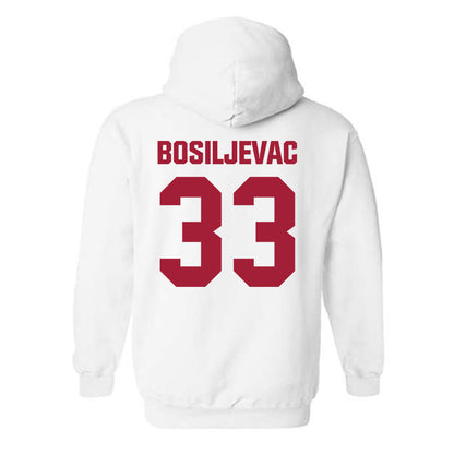 Indiana - NCAA Softball : Bria Bosiljevac - Classic Shersey Hooded Sweatshirt-1
