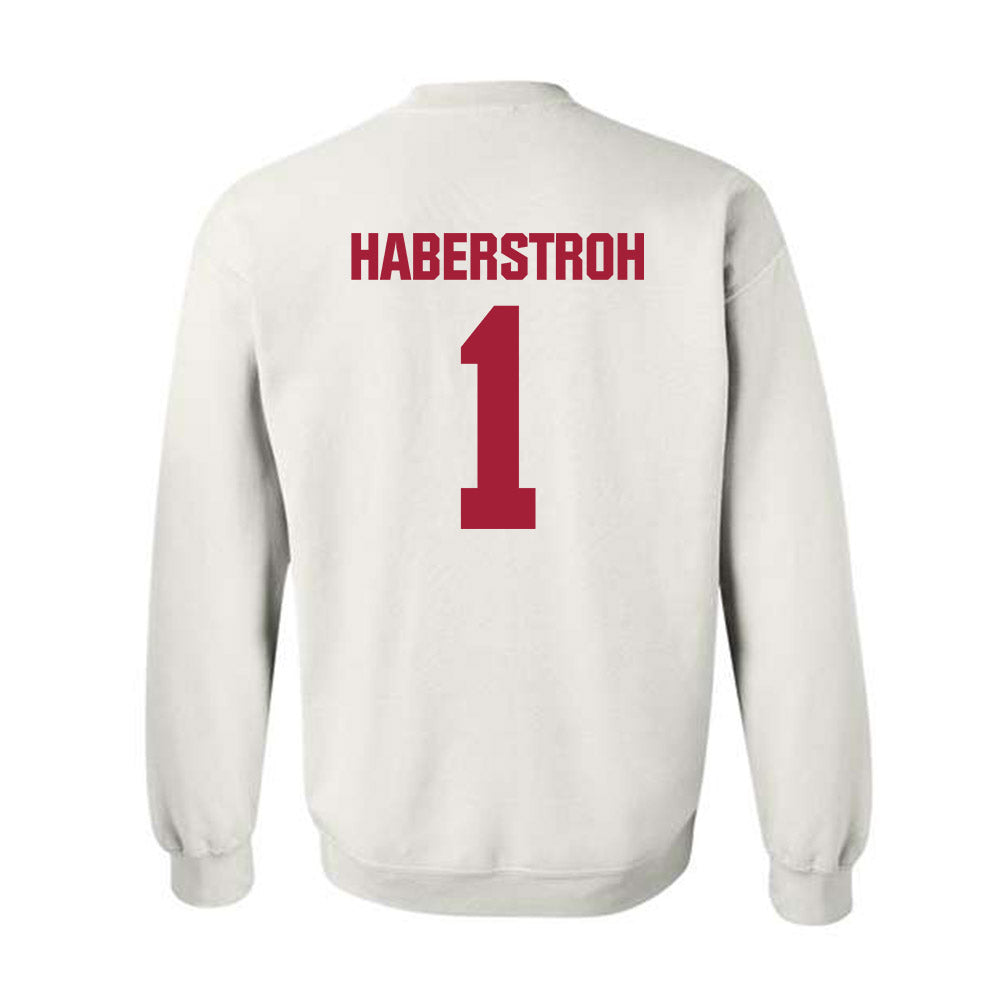Indiana - NCAA Softball : Hannah Haberstroh - Classic Shersey Crewneck Sweatshirt-1