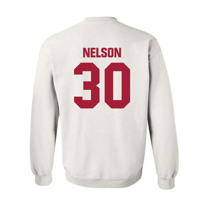 Indiana - NCAA Football : PJ Nelson - Classic Shersey Crewneck Sweatshirt-1