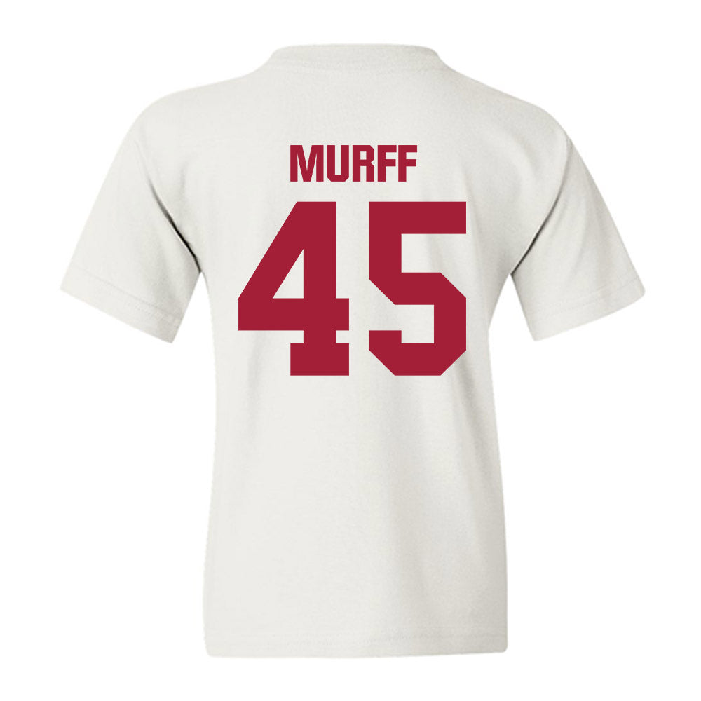 Indiana - NCAA Football : Lincoln Murff - Classic Shersey Youth T-Shirt-1