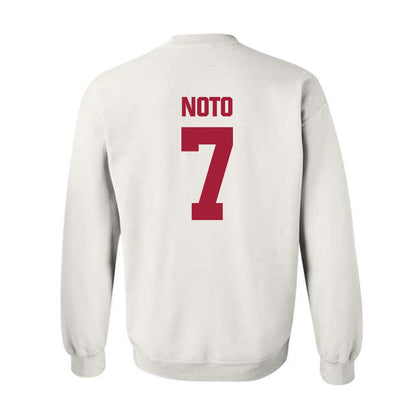 Indiana - NCAA Baseball : Mateo Noto - Classic Shersey Crewneck Sweatshirt-1