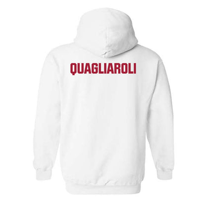 Indiana - NCAA Men's Cross Country : Sam Quagliaroli - Classic Shersey Hooded Sweatshirt-1
