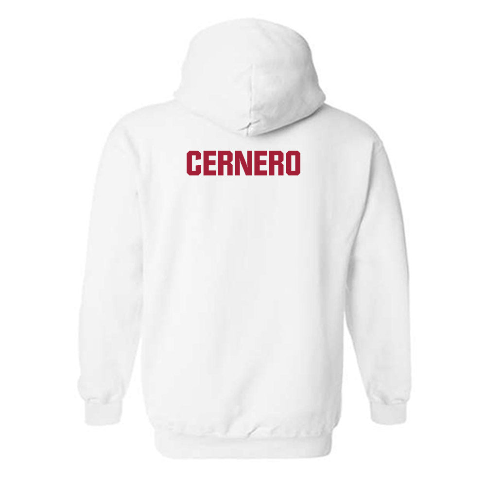 Indiana - NCAA Cheerleading : Suzan Cernero - Classic Shersey Hooded Sweatshirt-1