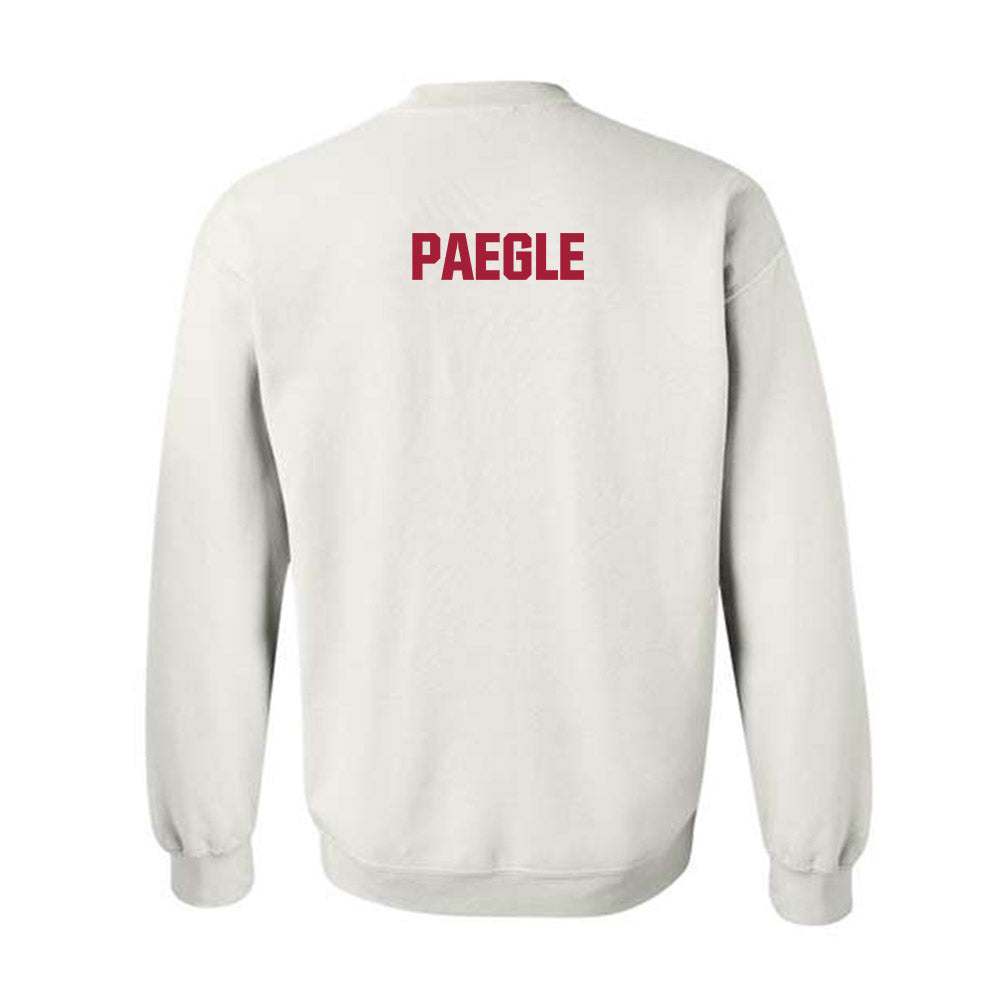 Indiana - NCAA Men's Swimming & Diving : Lukas Paegle - Classic Shersey Crewneck Sweatshirt-1