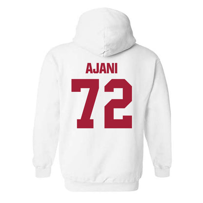 Indiana - NCAA Football : Adedamola Ajani - Classic Shersey Hooded Sweatshirt-1
