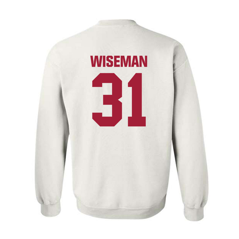 Indiana - NCAA Women's Basketball : Faith Wiseman - Classic Shersey Crewneck Sweatshirt-1