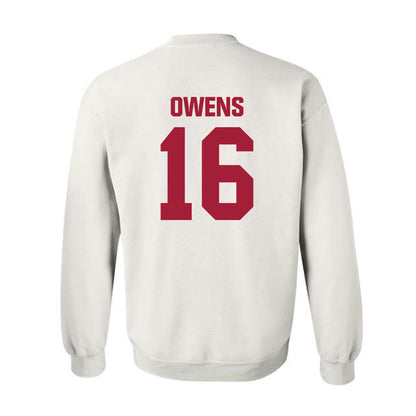 Indiana - NCAA Football : Jamar Owens - Classic Shersey Crewneck Sweatshirt-1