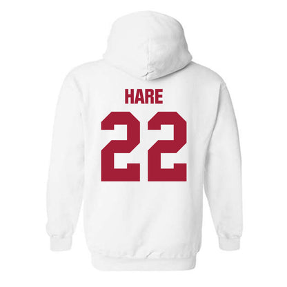 Indiana - NCAA Women's Basketball : Mackenzie Hare - Classic Shersey Hooded Sweatshirt-1