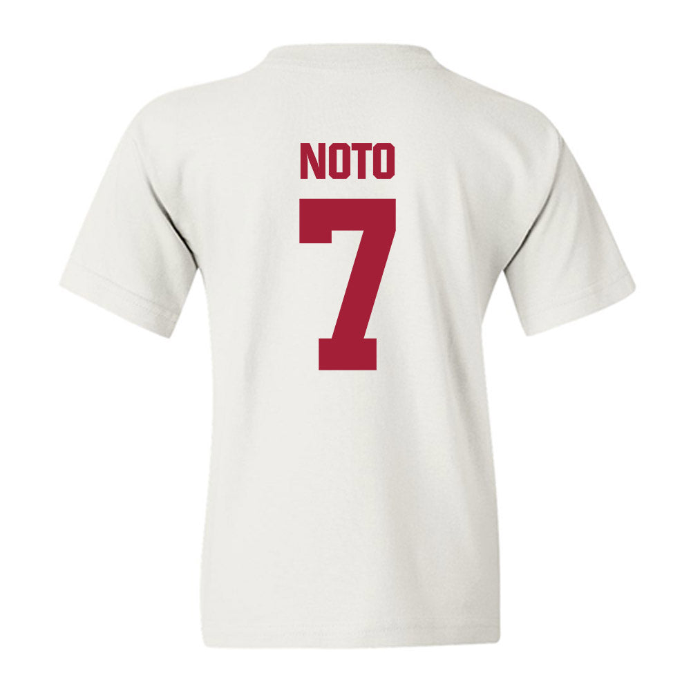 Indiana - NCAA Baseball : Mateo Noto - Classic Shersey Youth T-Shirt-1