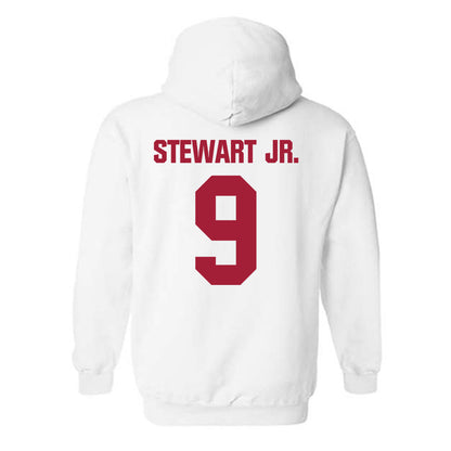 Indiana - NCAA Football : Seaonta Stewart Jr. - Classic Shersey Hooded Sweatshirt-1