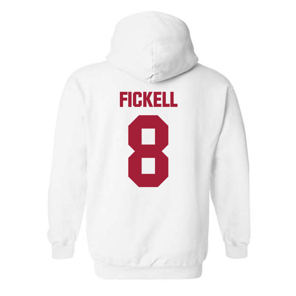 Indiana - NCAA Women's Volleyball : Luca Fickell - Classic Shersey Hooded Sweatshirt-1