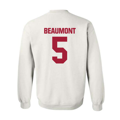 Indiana - NCAA Women's Basketball : Lenee Beaumont - Classic Shersey Crewneck Sweatshirt-1