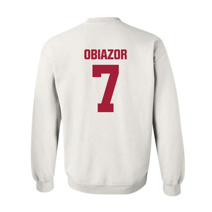 Indiana - NCAA Football : Chiddi Obiazor - Classic Shersey Crewneck Sweatshirt-1