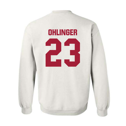 Indiana - NCAA Football : Henry Ohlinger - Classic Shersey Crewneck Sweatshirt-1