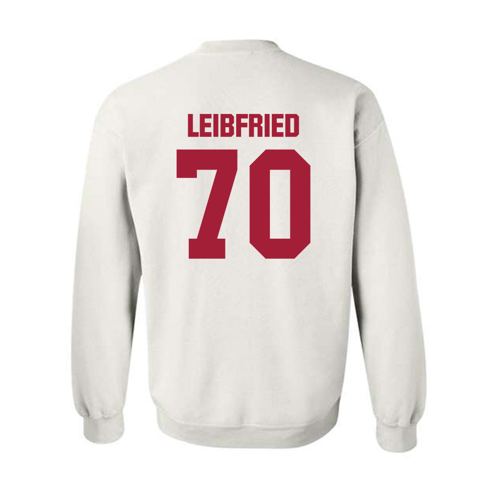 Indiana - NCAA Football : Austin Leibfried - Classic Shersey Crewneck Sweatshirt-1