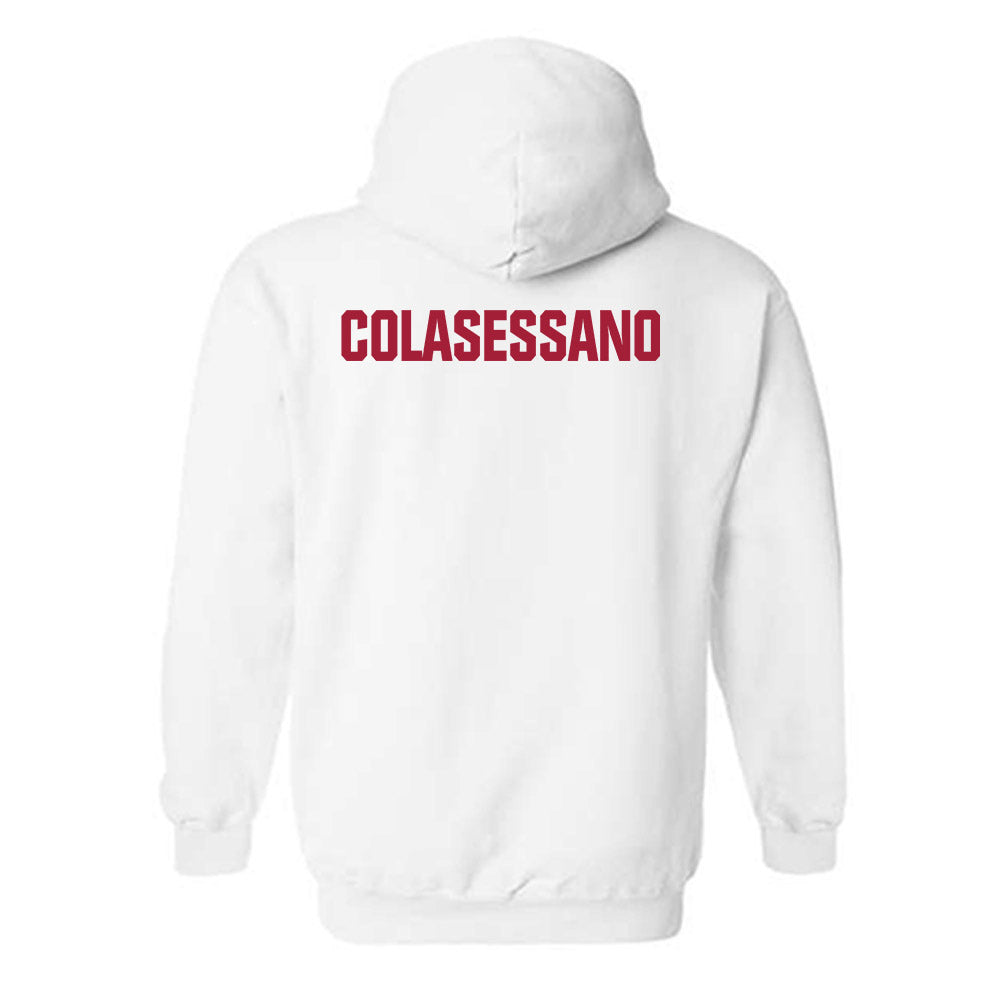 Indiana - NCAA Cheerleading : Garin Colasessano - Classic Shersey Hooded Sweatshirt-1
