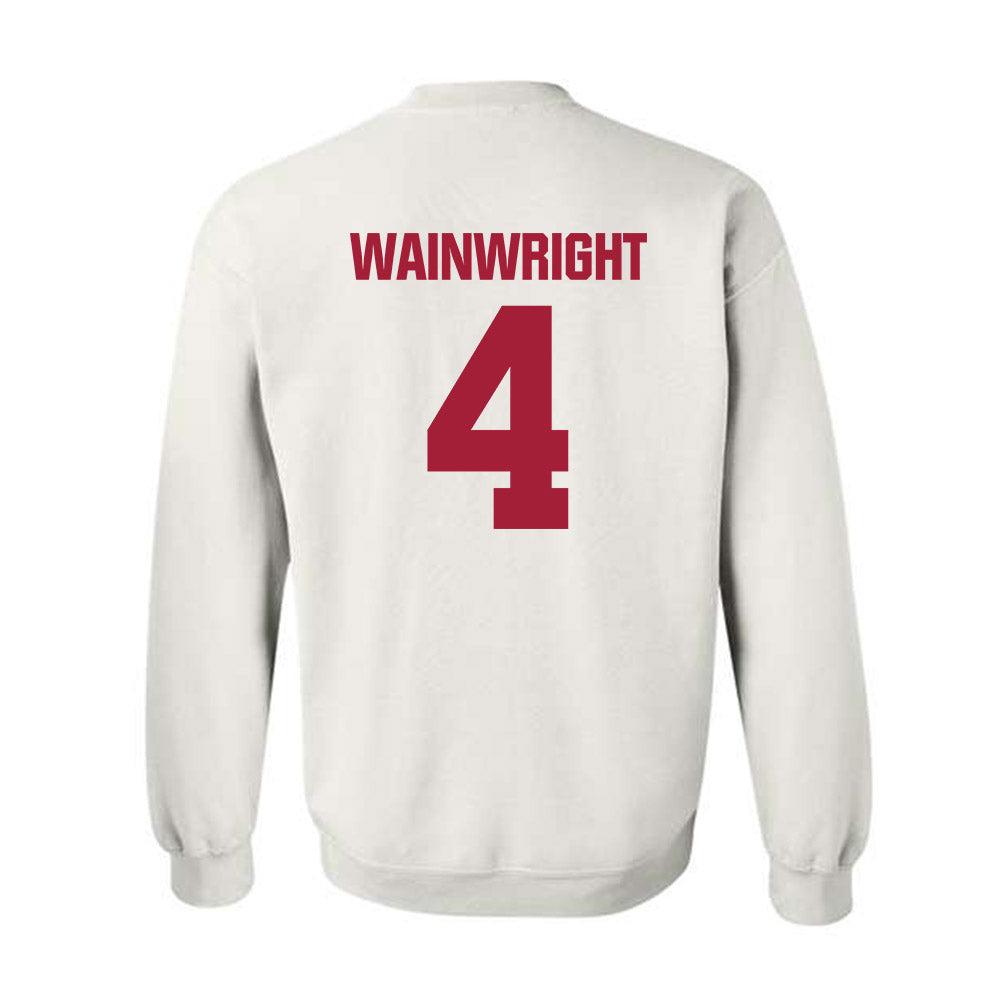 Indiana - NCAA Softball : Madison Wainwright - Classic Shersey Crewneck Sweatshirt-1