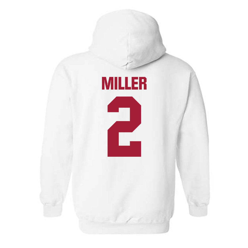Indiana - NCAA Softball : Sarah Miller - Classic Shersey Hooded Sweatshirt-1