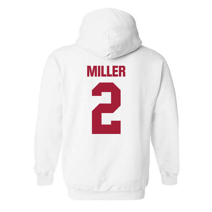 Indiana - NCAA Softball : Sarah Miller - Classic Shersey Hooded Sweatshirt-1