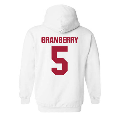 Indiana - NCAA Women's Volleyball : Keondreya Granberry - Classic Shersey Hooded Sweatshirt-1