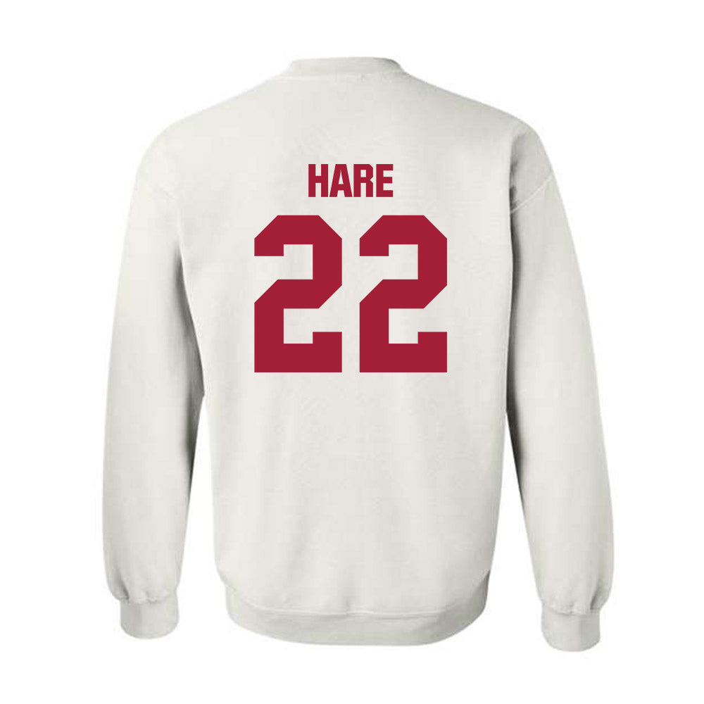 Indiana - NCAA Women's Basketball : Mackenzie Hare - Classic Shersey Crewneck Sweatshirt-1
