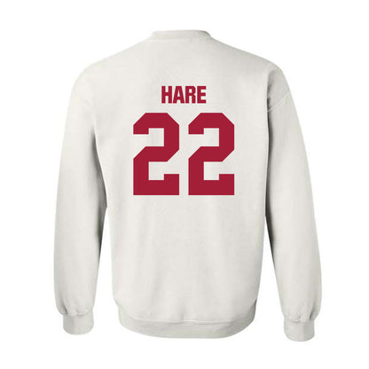 Indiana - NCAA Women's Basketball : Mackenzie Hare - Classic Shersey Crewneck Sweatshirt-1