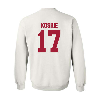 Indiana - NCAA Baseball : Caleb Koskie - Classic Shersey Crewneck Sweatshirt-1