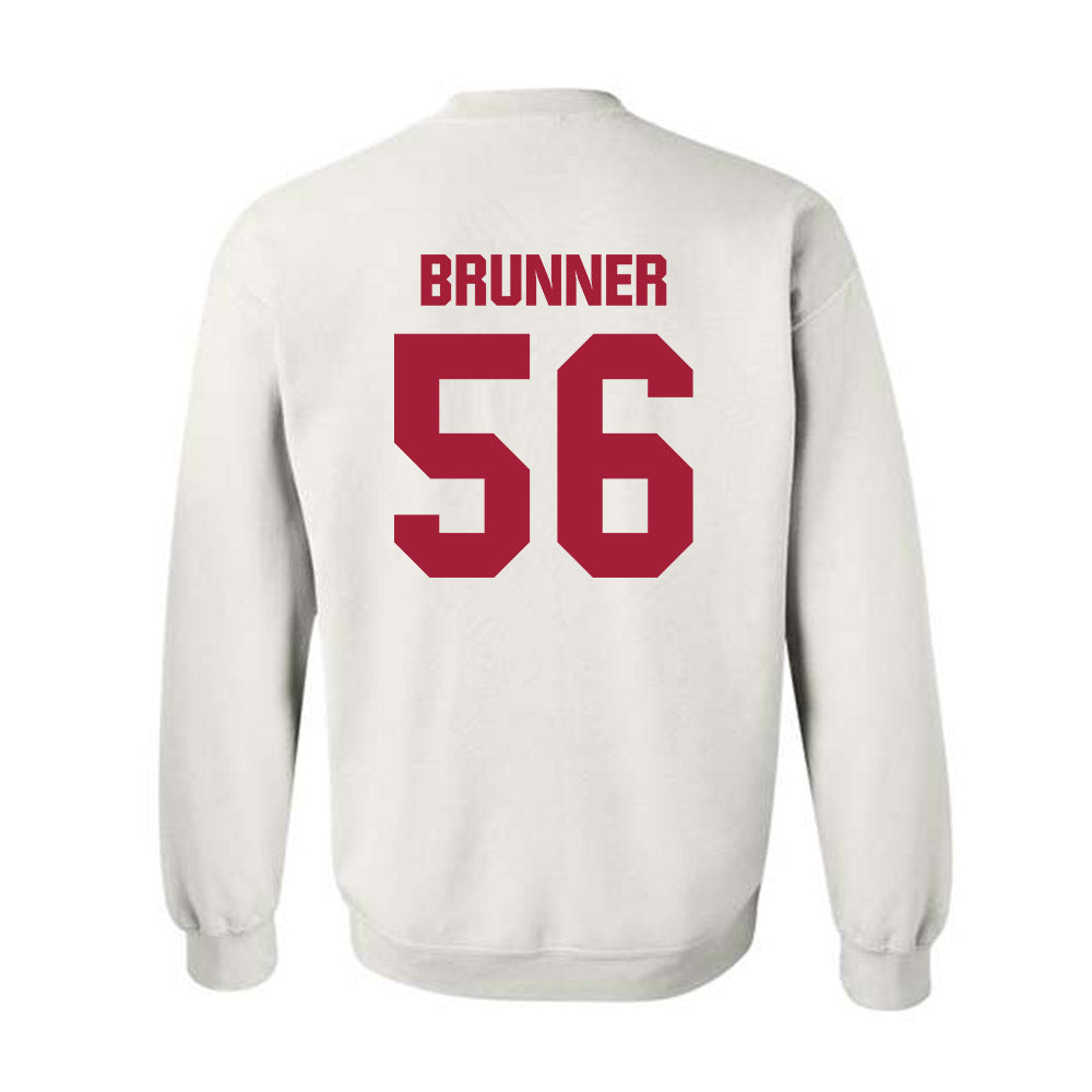 Indiana - NCAA Football : Joe Brunner - Classic Shersey Crewneck Sweatshirt-1