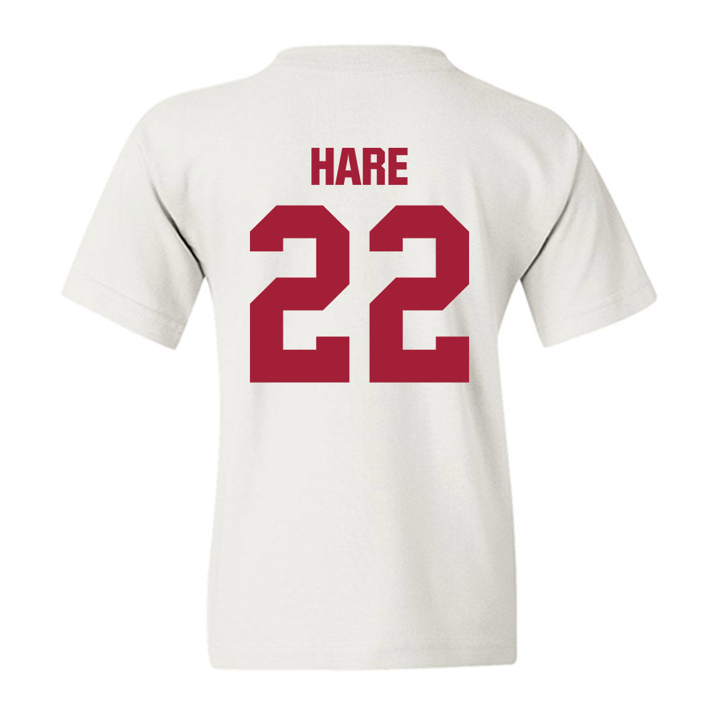 Indiana - NCAA Women's Basketball : Mackenzie Hare - Classic Shersey Youth T-Shirt-1