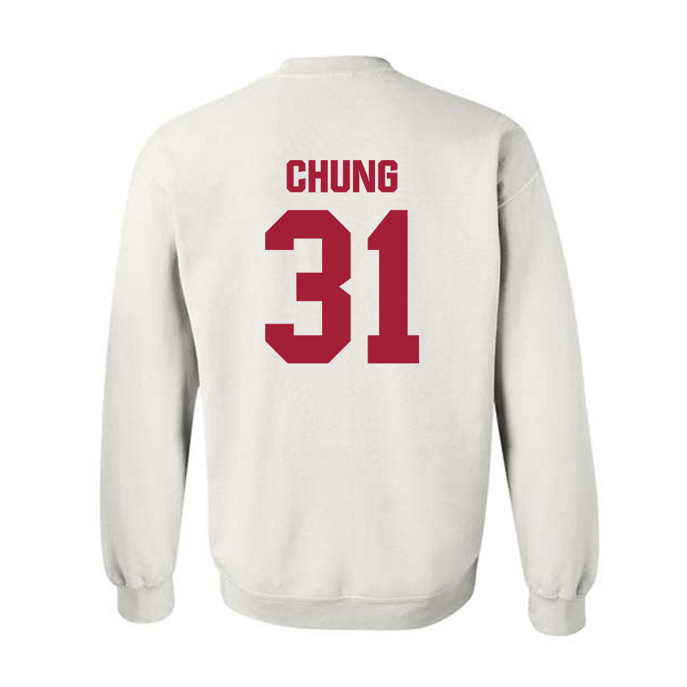 Indiana - NCAA Football : Anthony Chung - Classic Shersey Crewneck Sweatshirt-1