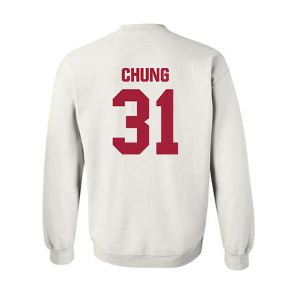 Indiana - NCAA Football : Anthony Chung - Classic Shersey Crewneck Sweatshirt-1