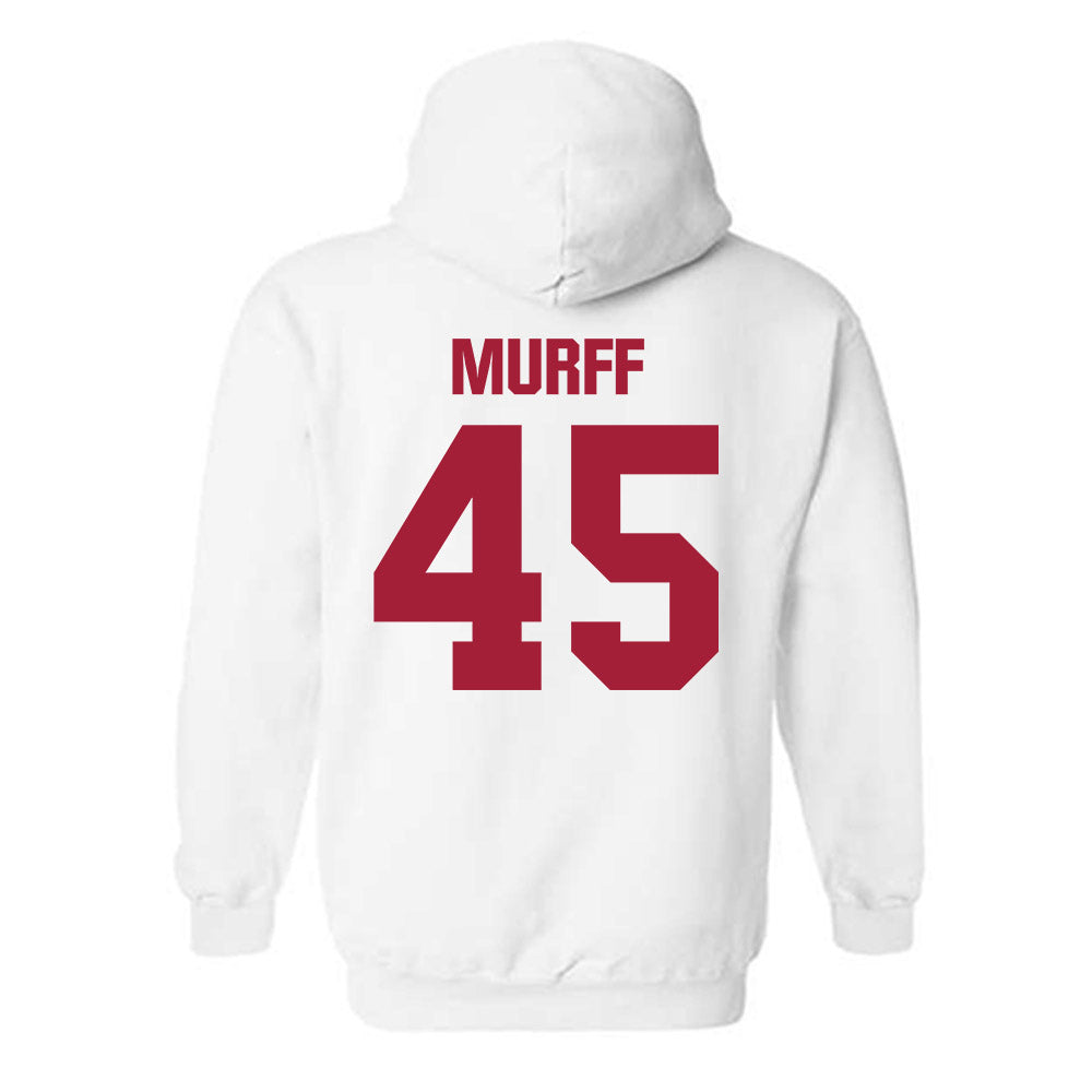 Indiana - NCAA Football : Lincoln Murff - Classic Shersey Hooded Sweatshirt-1