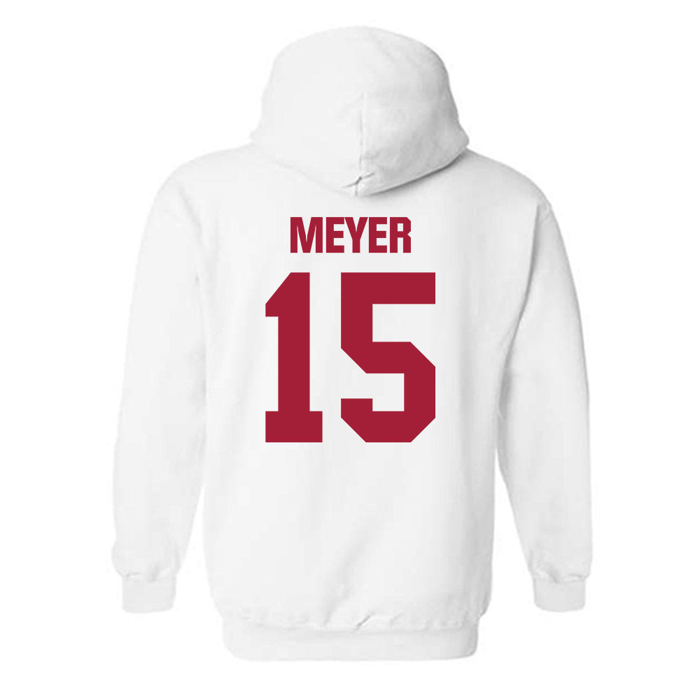 Indiana - NCAA Softball : Brynn Meyer - Classic Shersey Hooded Sweatshirt-1