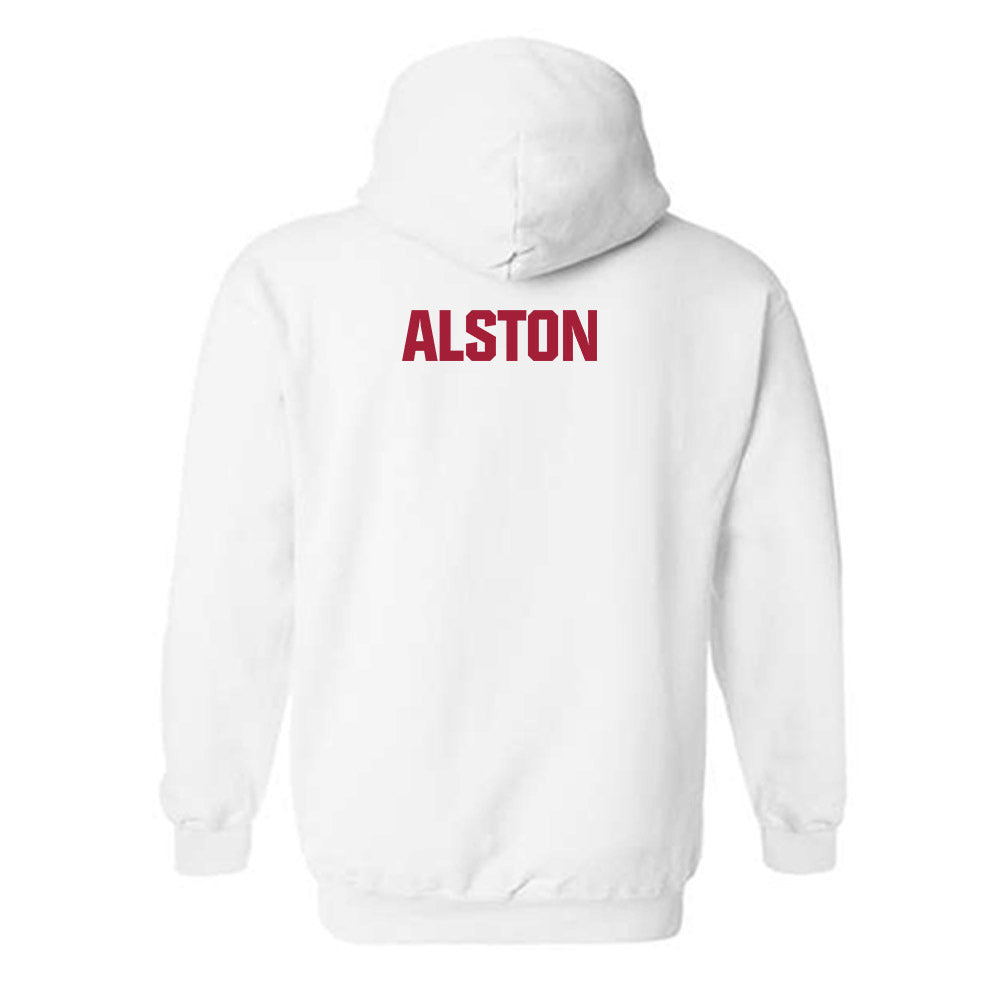 Indiana - NCAA Men's Track & Field : Xavier Alston - Classic Shersey Hooded Sweatshirt-1