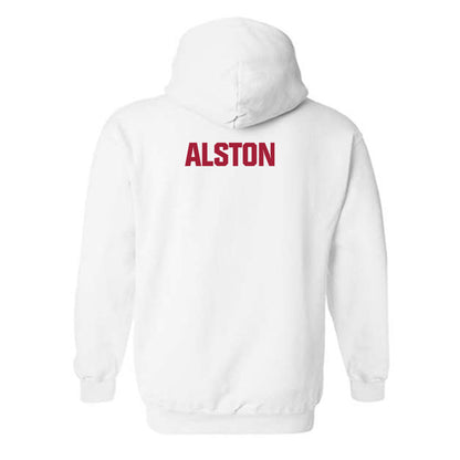 Indiana - NCAA Men's Track & Field : Xavier Alston - Classic Shersey Hooded Sweatshirt-1