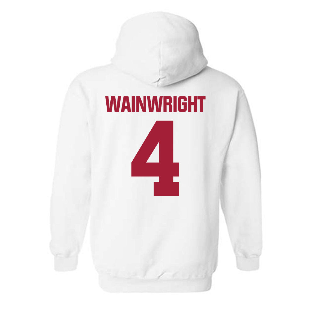 Indiana - NCAA Softball : Madison Wainwright - Classic Shersey Hooded Sweatshirt-1