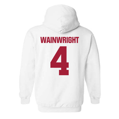 Indiana - NCAA Softball : Madison Wainwright - Classic Shersey Hooded Sweatshirt-1