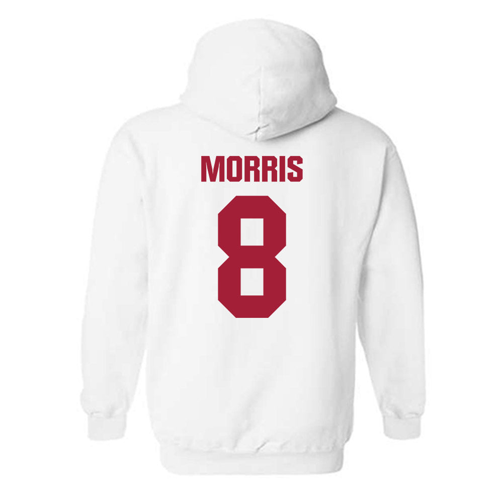 Indiana - NCAA Football : Tyler Morris - Classic Shersey Hooded Sweatshirt-1